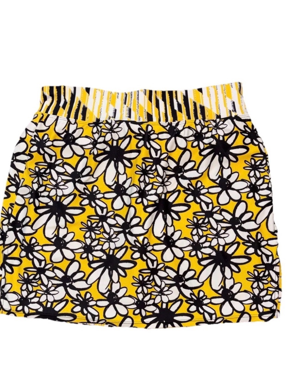 Women’s Yellow Floral Skort